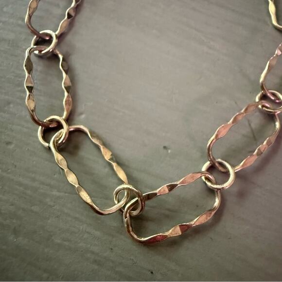 Taxco 925 Sterling Silver Chainlink Bracelet - Picture 2 of 7